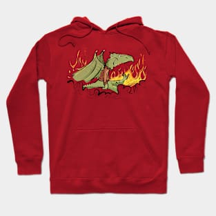 Derpy Dragon (Color) Hoodie